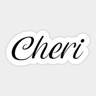 Name Cheri Sticker